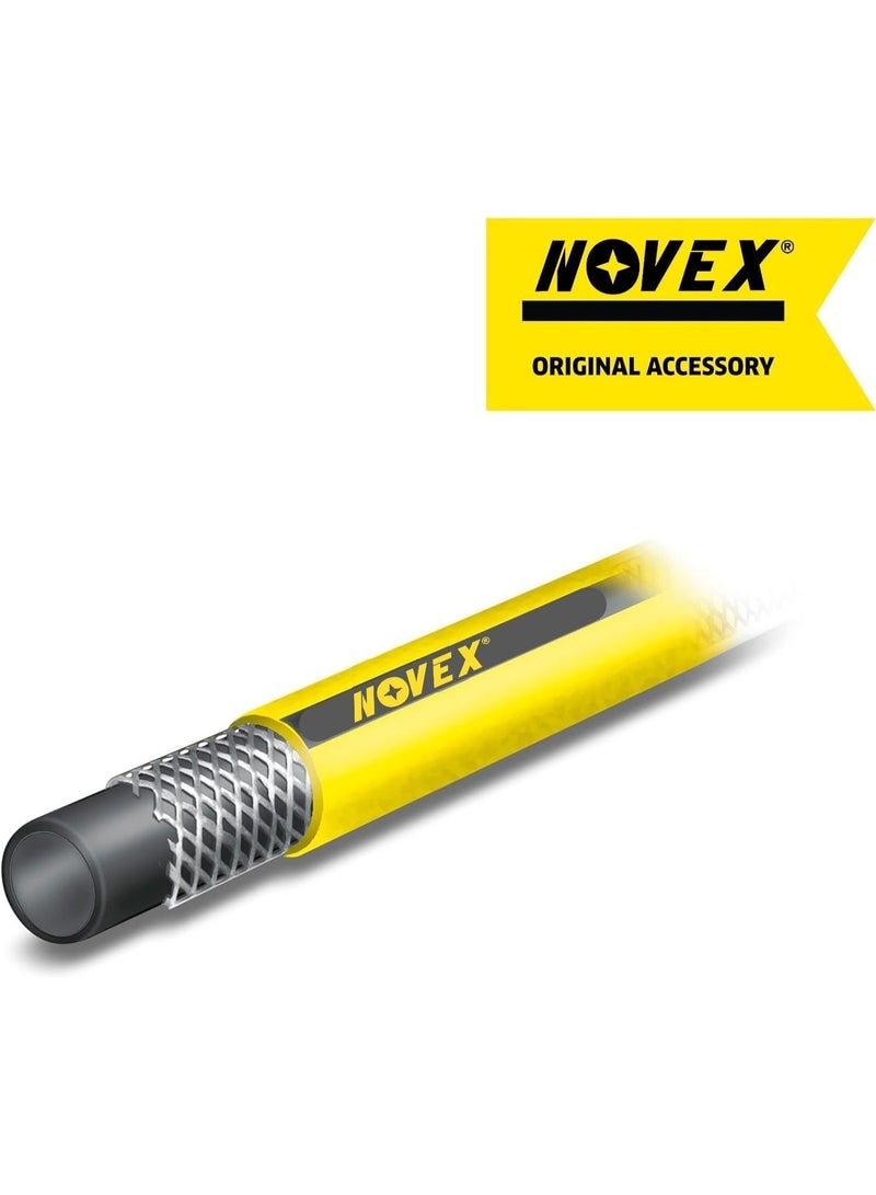 Novex NFH-1/2-50M Heavy Duty Garden Hose – 50M, 1/2” Half Inch, Yellow & Black for Outdoor Use - Image 4